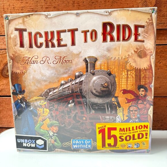 Ticket To Ride 15th Anniversary Edition Special Edition Days Of Wonder (Sealed) - Picture 1 of 6